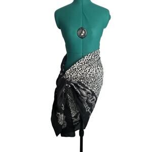 Oversized Rectangular Scarf Sarang Bikini Cover 45in. x 160in.